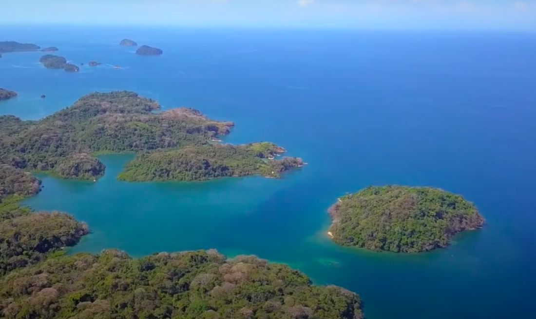 Coves and islets off the coast